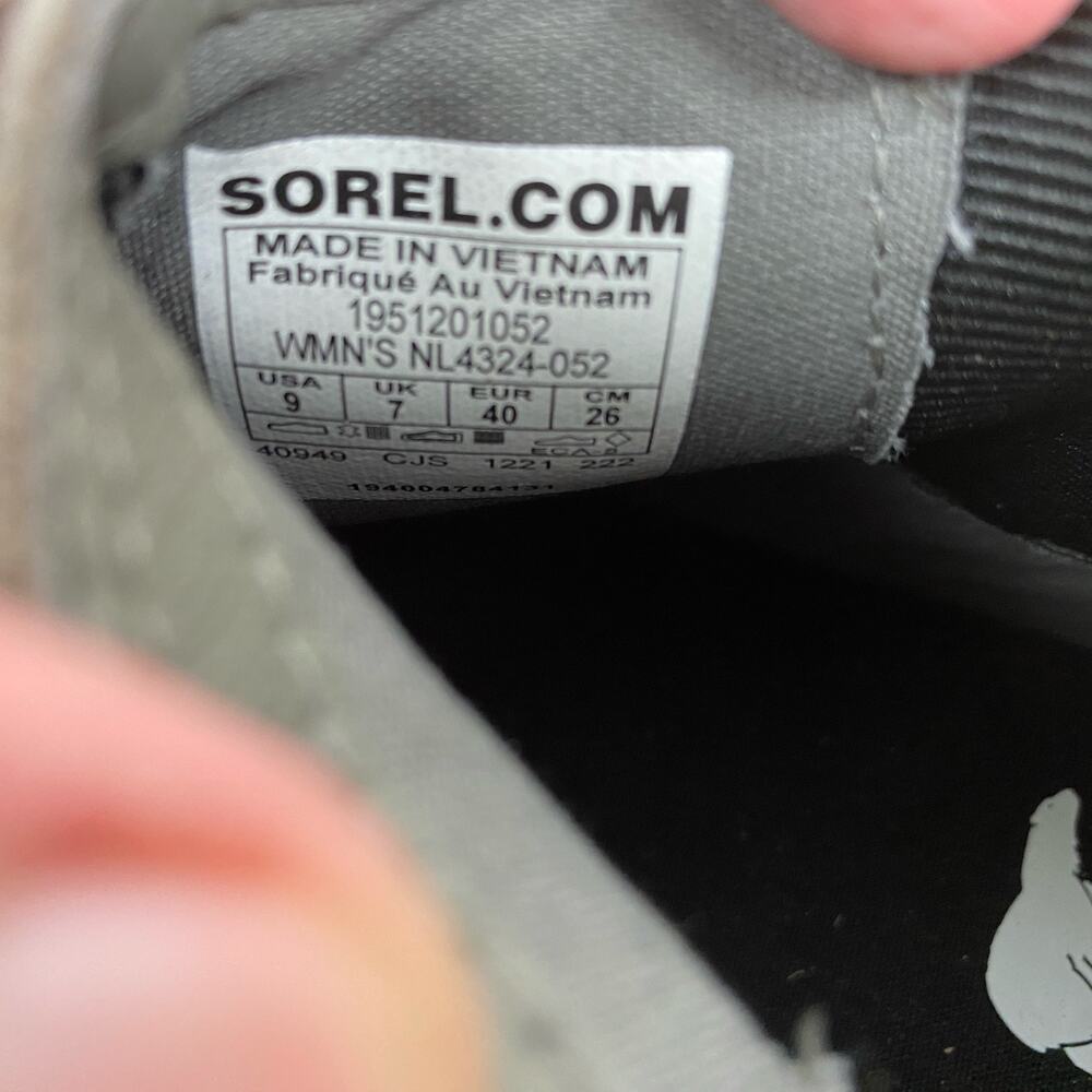 Sorel Gray Emelie II Waterproof Chelsea Boot Sz.9 NWOB - Picture 13 of 14